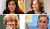Guerra interna de lideresas del PP tras la fuga de Aguirre al volante