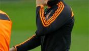 Cristiano Ronaldo se retira del entrenamiento y es duda ante el Borussia