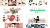 Homenajes en los 'doodles' de Google de 2014