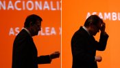 Rajoy pide a Mas en Barcelona que explique los "costes" de la independencia