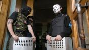 Los prorrusos toman la televisión de Donetsk y capturan a varios oficiales ucranianos