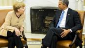 Obama y Merkel hacen frente común contra Rusia