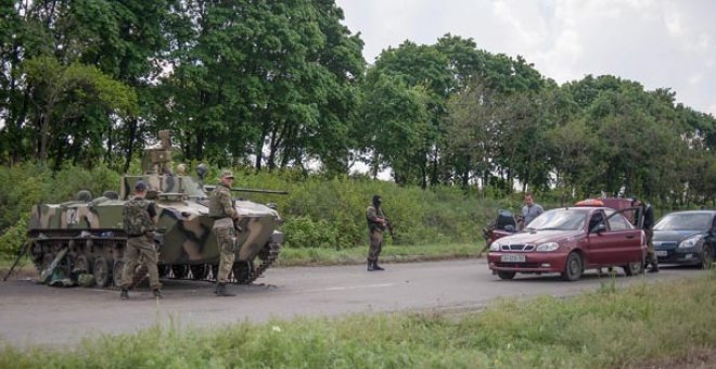 Los prorrusos reconocen "muchas bajas" en los combates en Slaviansk