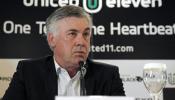 Ancelotti: "No ficharía a ningún jugador, me gustan los que tengo"