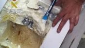Interceptan 228 kilos de cocaína oculta en contenedores de papel y bananas