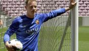 Ter Stegen: "Valdés es un excelente portero, pero yo soy yo"