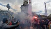 Detenidos tres aficionados españoles en Lisboa