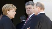 Putin y Poroshenko piden un cese del fuego en el este de Ucrania