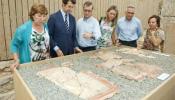 Descubren frescos de unas musas escondidos en Cartagena hace dos milenios