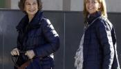 La reina Sofía visita a su hija en Suiza a pocos días de saber si sigue imputada en el caso Nóos
