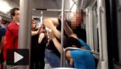 Agresión racista en el metro de Barcelona