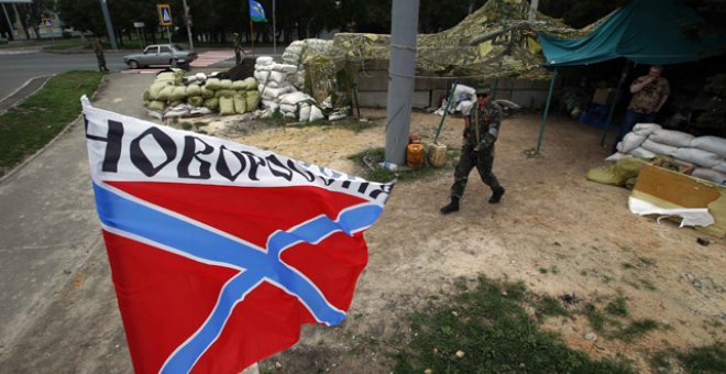 Lugansk y Donetsk , el fortín de los rebeldes prorrusos