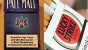 Las cajetillas de Lucky Strike y Pall Mall suben cinco céntimos