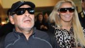 Detienen a la ex novia de Maradona tras haberla denunciado por robo
