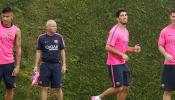 Luís Suárez debutará hoy con el Barça en el Gamper