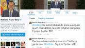 Twitter purga de la cuenta de Rajoy a 30.000 falsos seguidores