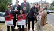 Un grupo antiabortista carga contra Rajoy por frenar la ley de Gallardón