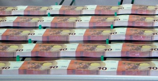 Los nuevos billetes de diez euros comienzan a circular este martes