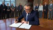 Artur Mas firma el decreto de la consulta: "Se abre un camino que marcará un antes y un después"