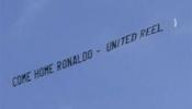 Una avioneta pide el regreso de Cristiano Ronaldo al Manchester United