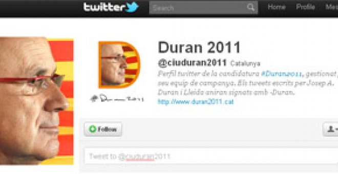 Duran i Lleida, último político en usar Twitter