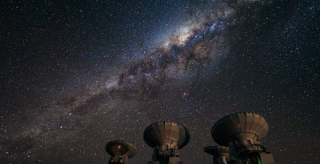 66 ojos para ver el nacimiento de las estrellas