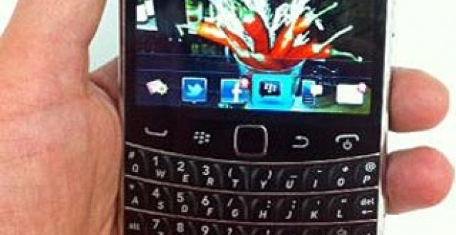 El servicio de BlackBerry vuelve a interrumpirse