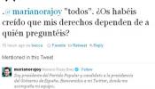 Un tuitero se enzarza con Rajoy en Twitter por el derecho al matrimonio gay