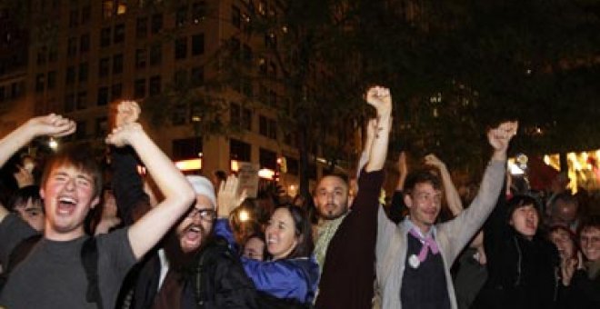 Al menos seis indignados detenidos en Nueva York tras anularse el desalojo