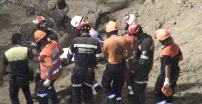 Hallados los tres desaparecidos en el desprendimiento de Almería