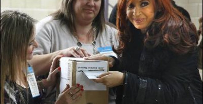 La presidenta argentina se convierte en la más votada