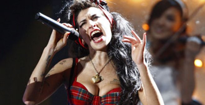 Amy Winehouse, en el Bilbao BBK Live