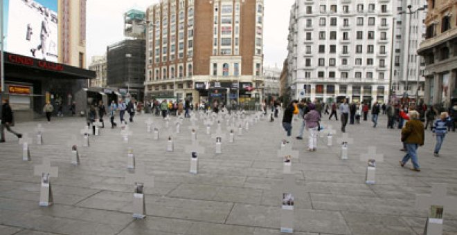 Madrid se convierte en un cementerio animal