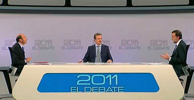 El discurso agresivo de Rubalcaba choca con un Rajoy sin propuestas