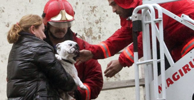 Las lluvias en Euskadi dejan un muerto y miles de afectados