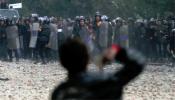 Batallas campales en Egipto entre policías y manifestantes