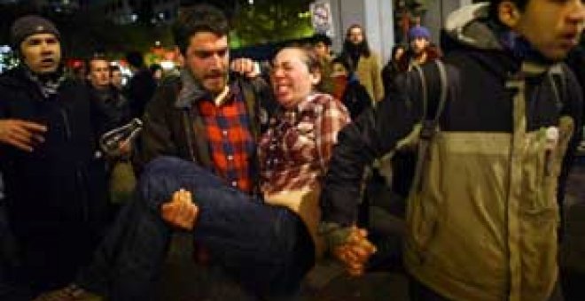 Denuncia que abortó por las cargas en el Occupy Seattle