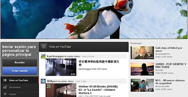 Youtube cambia para adaptarse a Google +