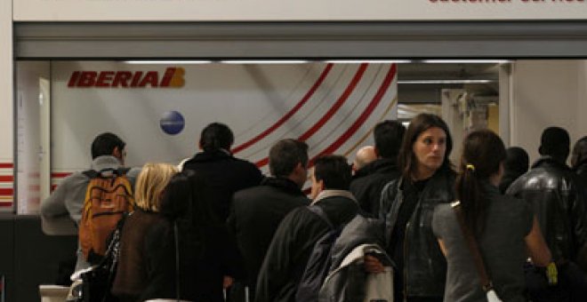 La huelga de pilotos de Iberia obliga a cancelar 115 vuelos