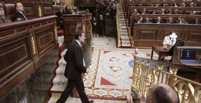Los partidos critican el centralismo del discurso de Rajoy