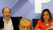 El PSOE desbarata el cara a cara entre Rubalcaba y Chacón
