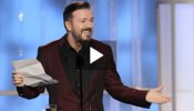Ricky Gervais se mofa del inglés de Antonio Banderas