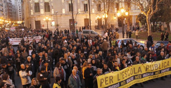 Clamor en el País Valencià por la escuela pública