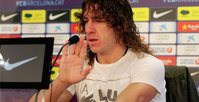 Puyol: "La Liga no está perdida, pero hay que ser realistas"