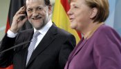 Merkel aplaude la reforma laboral de Rajoy y la pone como ejemplo