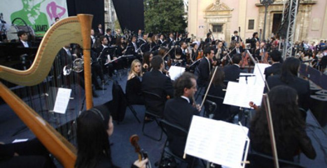 Una orquesta filarmónica de cine