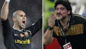 Maradona sobre Valdés: "Es un portero malo"