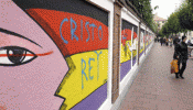 Atentan contra un mural republicano en Valladolid