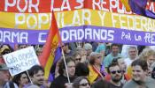 El 15-M se une al movimiento republicano para pedir más democracia