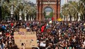 Blindaje policial en Barcelona ante las protestas de estudiantes